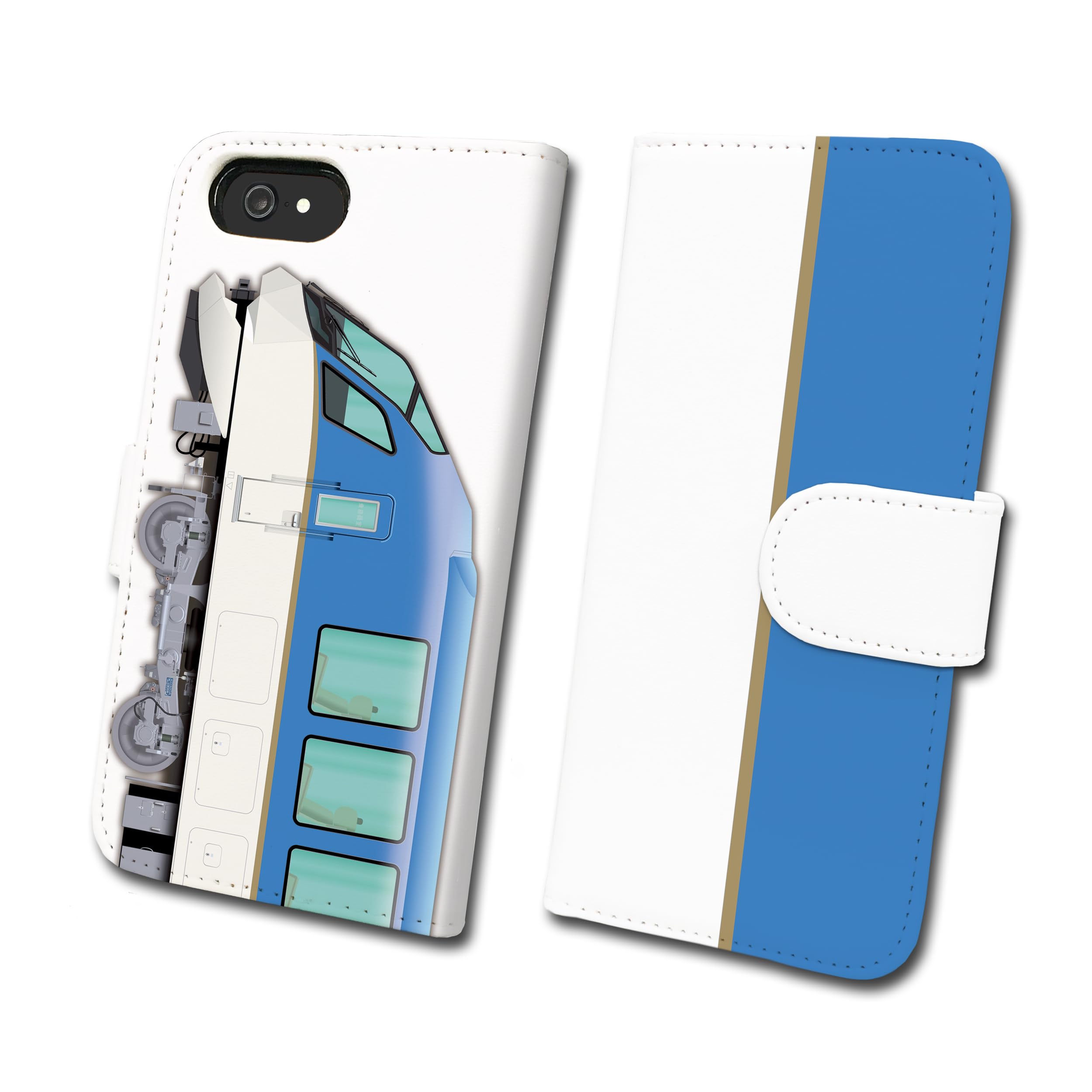 Amazon.co.jp: 近鉄50000系 しまかぜ 鉄道スマホケース No.113【 手帳